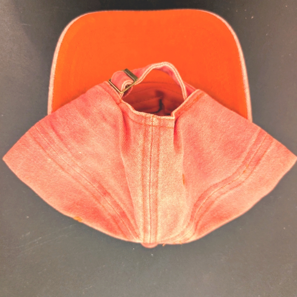 Orange Baseball Cap - Picture 2 of 4